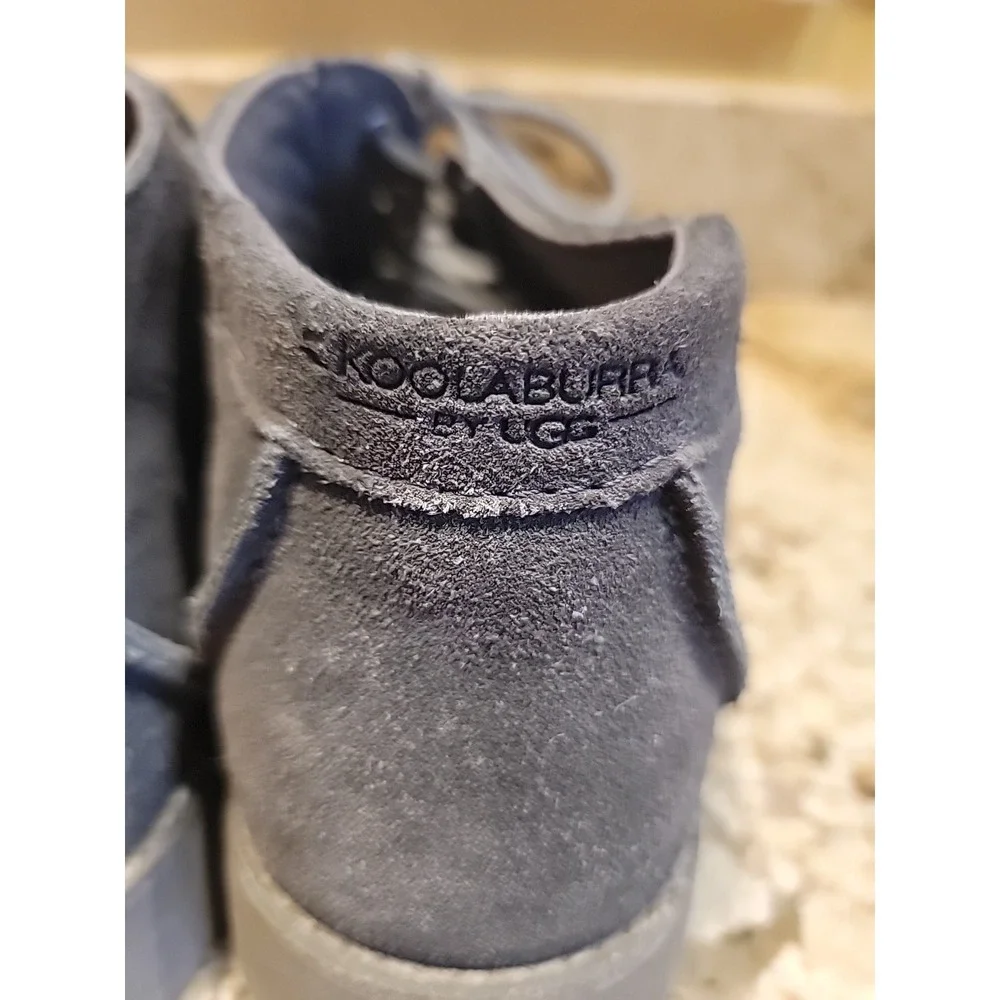 Koolaburra By UGG Kiran Men's Chukka Ankle Boots  Gray  Suede Leather Size 12